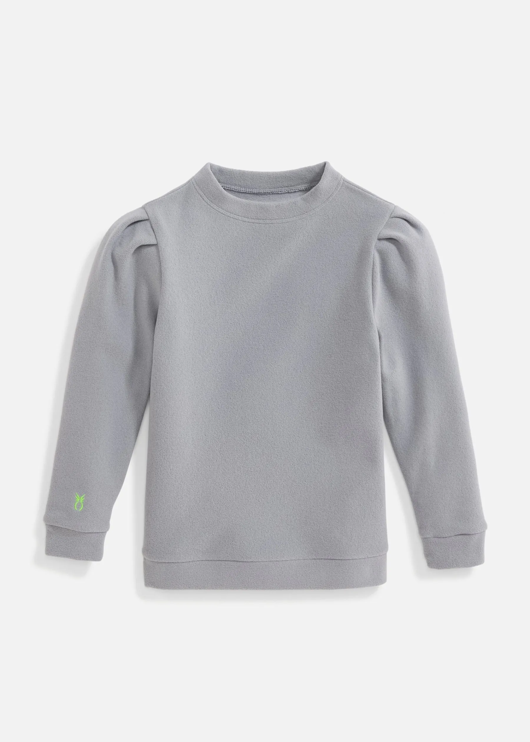 Girls Elle Puff Sleeve Crewneck-Dudley Stephens Cheap
