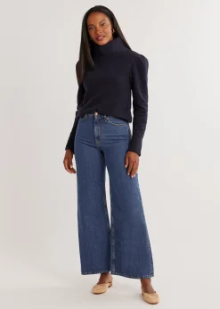 Palmer Puff Sleeve Turtleneck-Dudley Stephens New