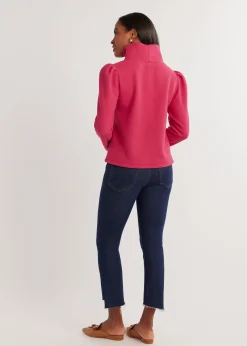 Palmer Puff Sleeve Turtleneck-Dudley Stephens Hot