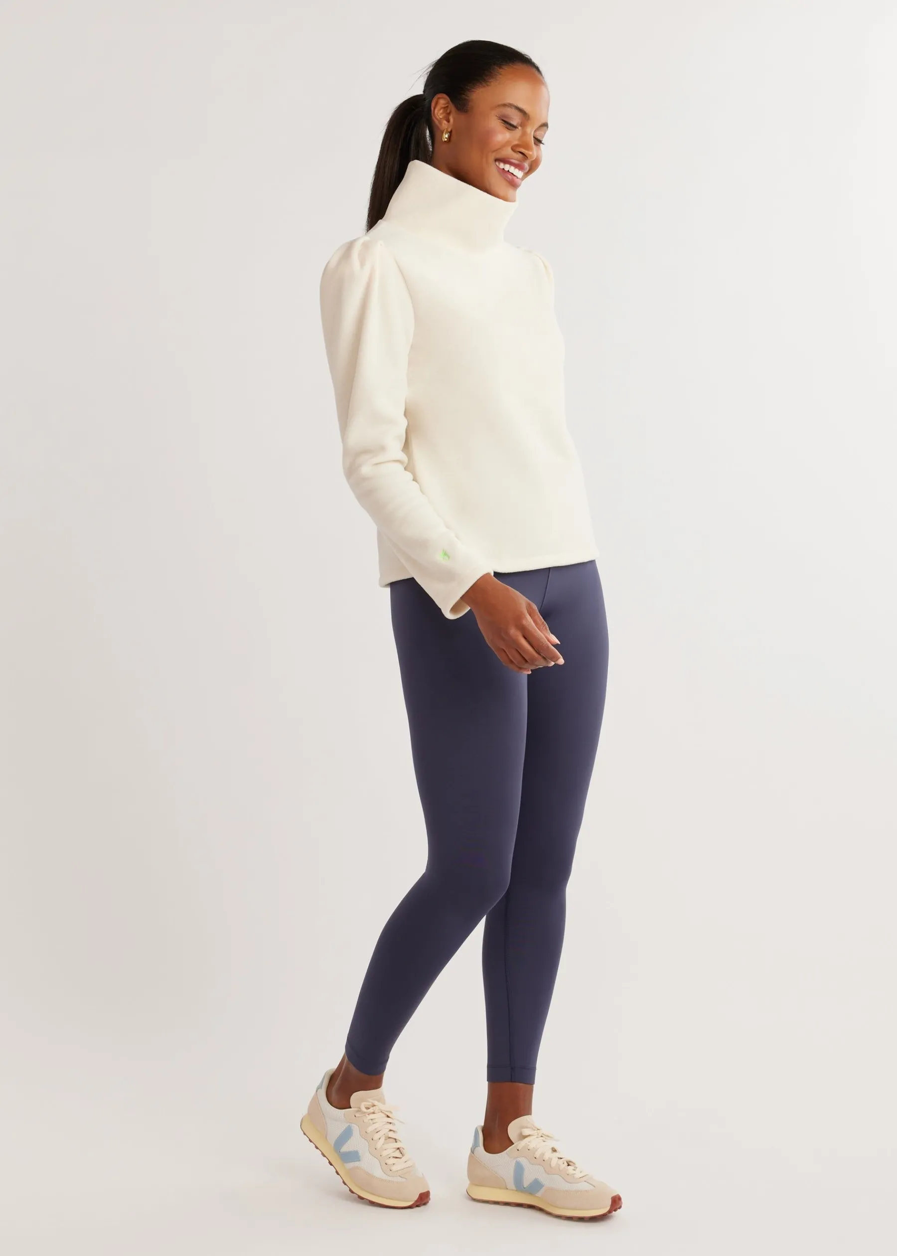 Palmer Puff Sleeve Turtleneck-Dudley Stephens Shop