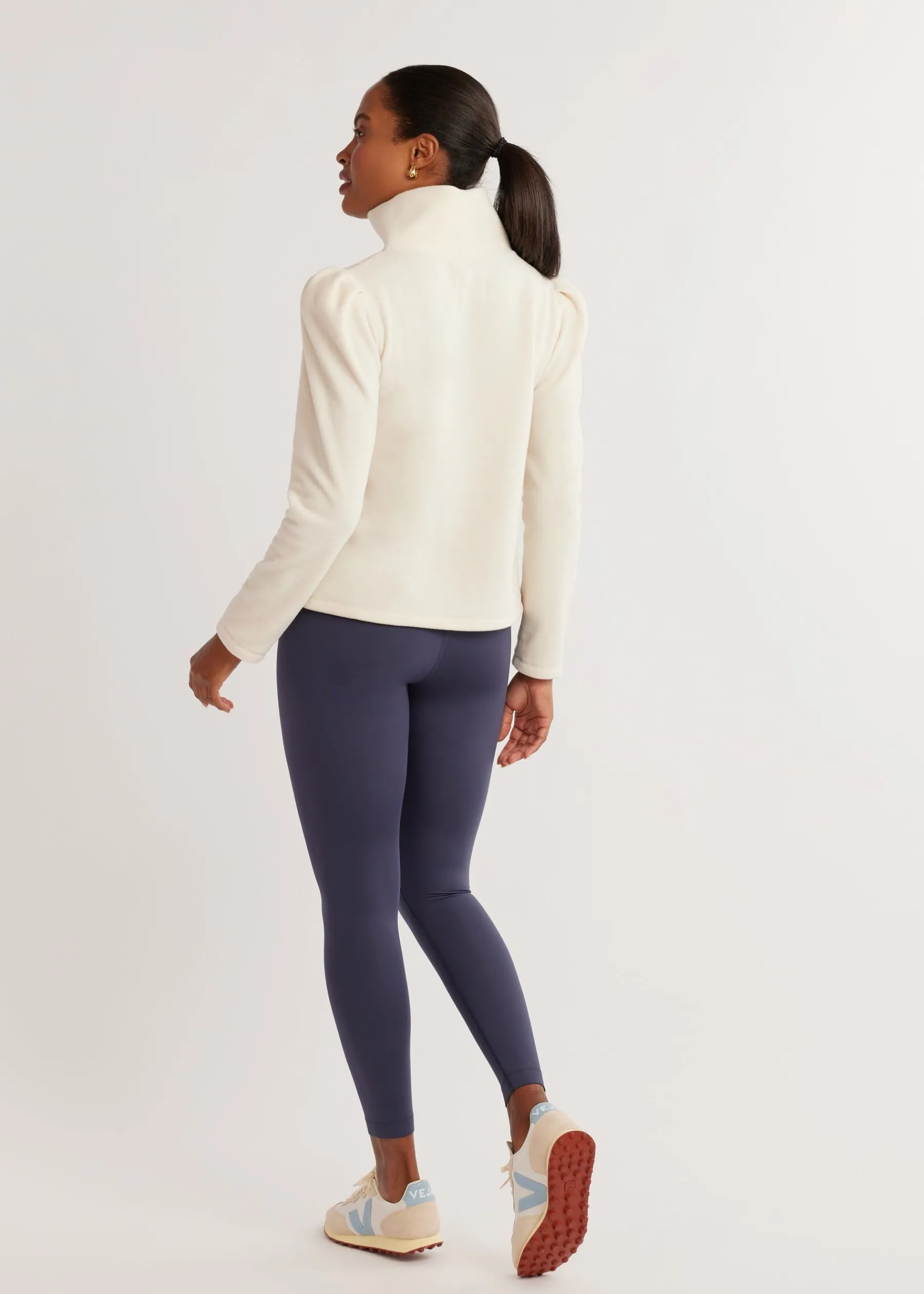 Palmer Puff Sleeve Turtleneck-Dudley Stephens Shop