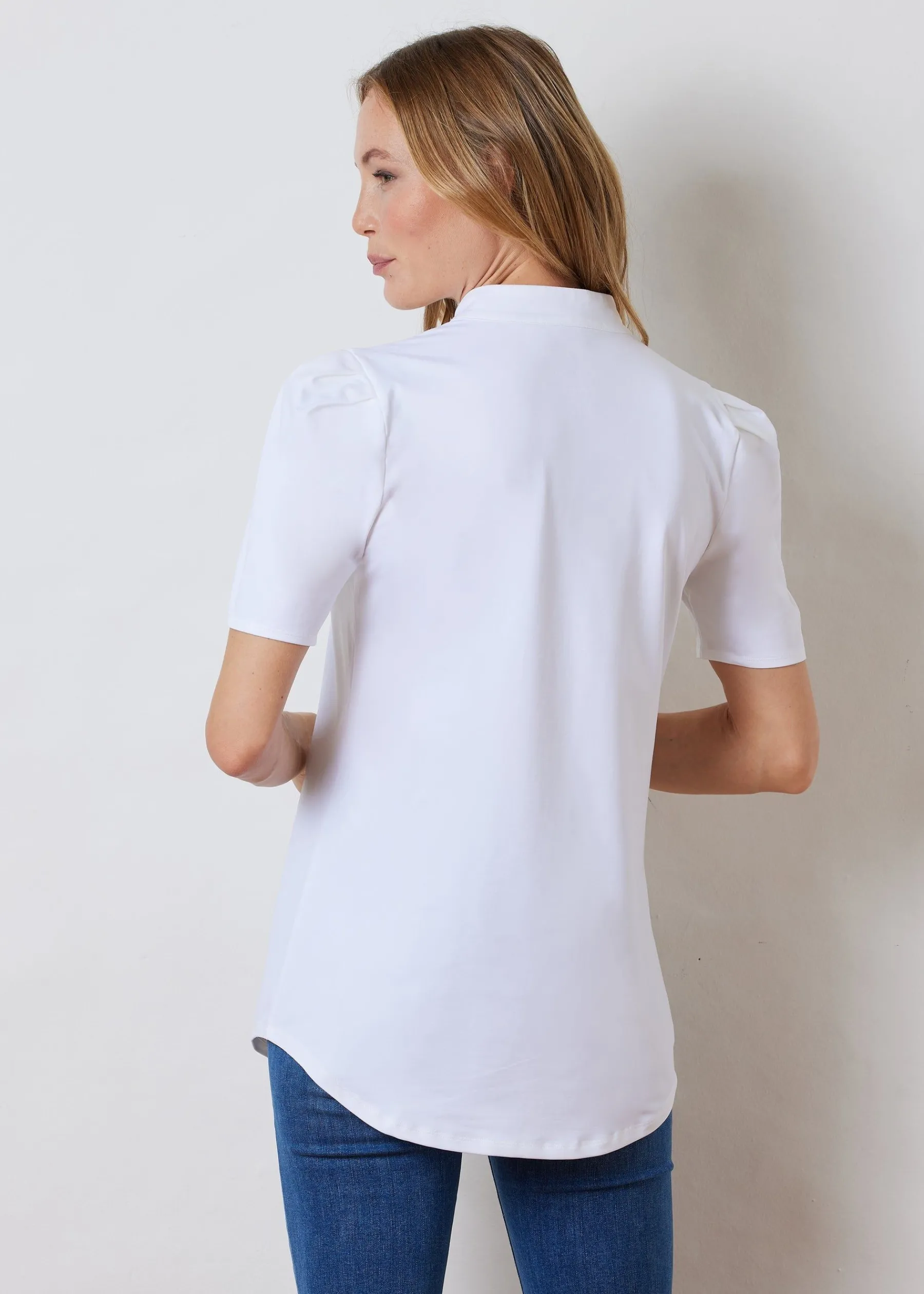 Parker Puff Sleeve Tunic-Dudley Stephens Cheap
