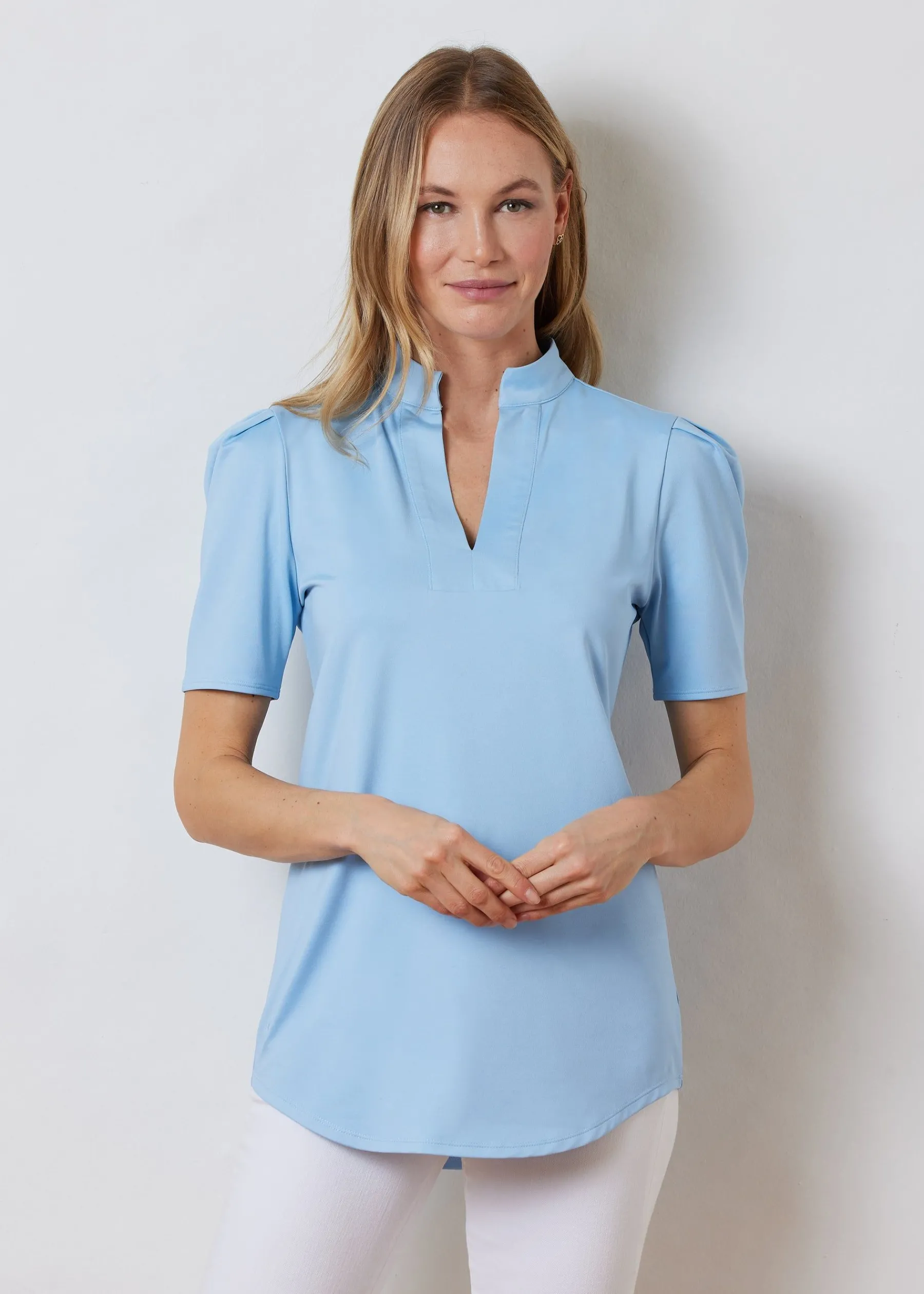 Parker Puff Sleeve Tunic-Dudley Stephens Cheap
